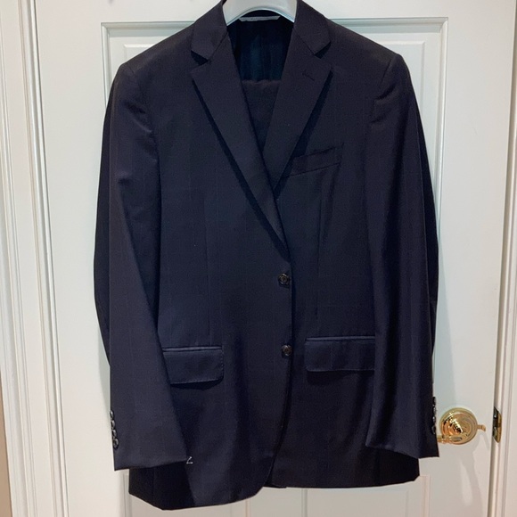 Men’s dark suit. Canali.